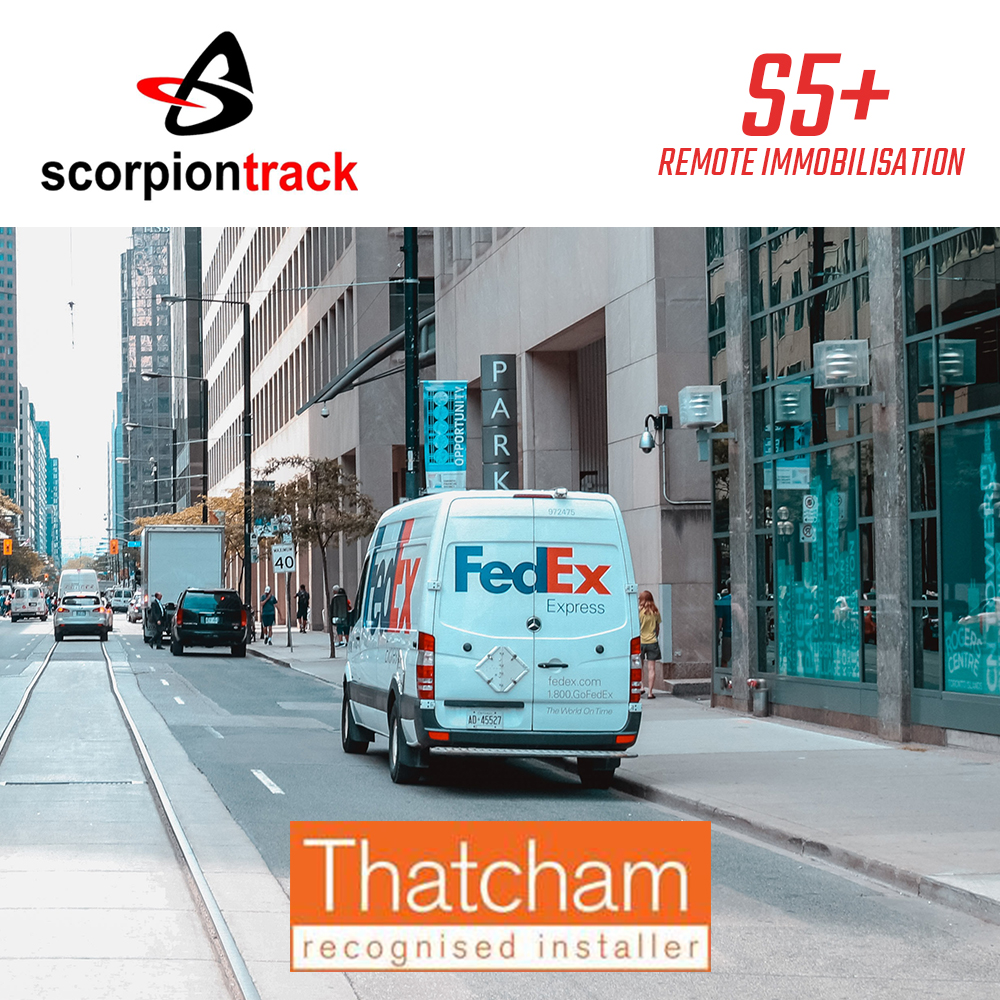 Scorpion Track S5+ Remote Immobilisation Lorry Van Tracker