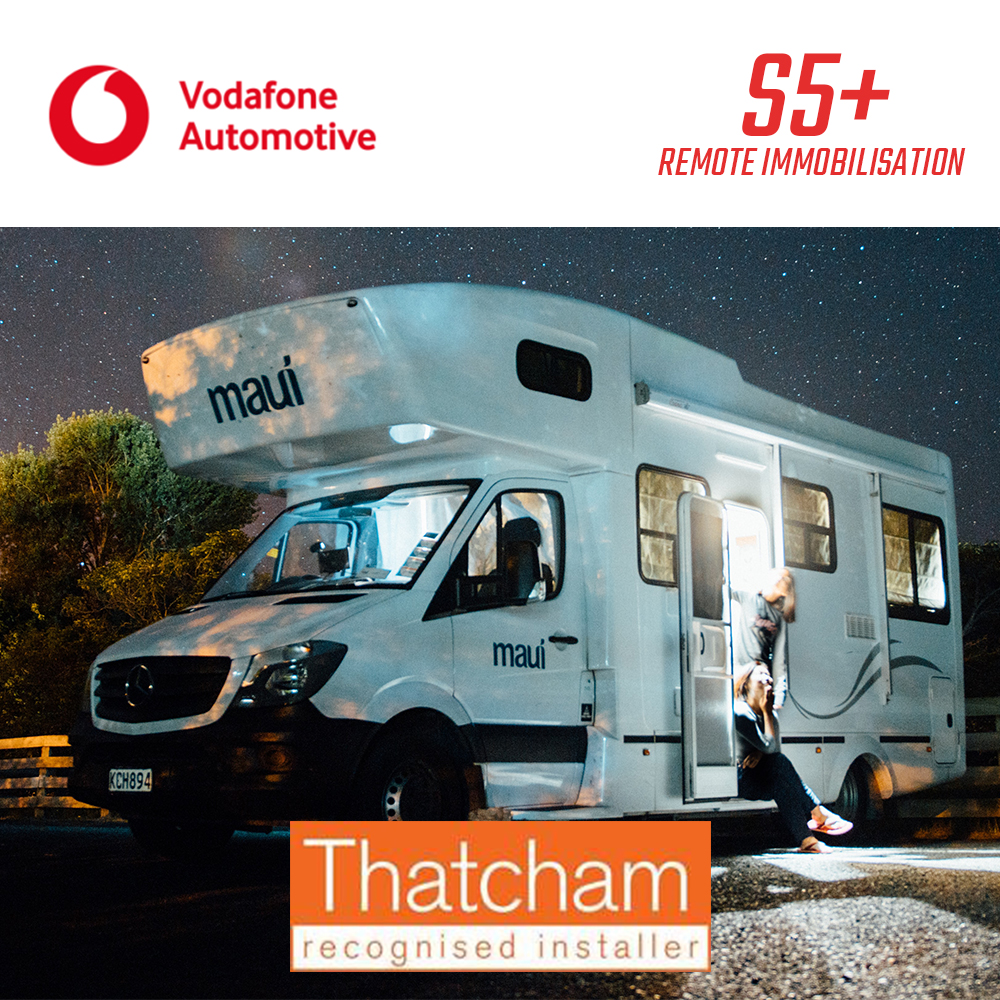 Vodafone S5+ Remote Immobilisation Motorhome