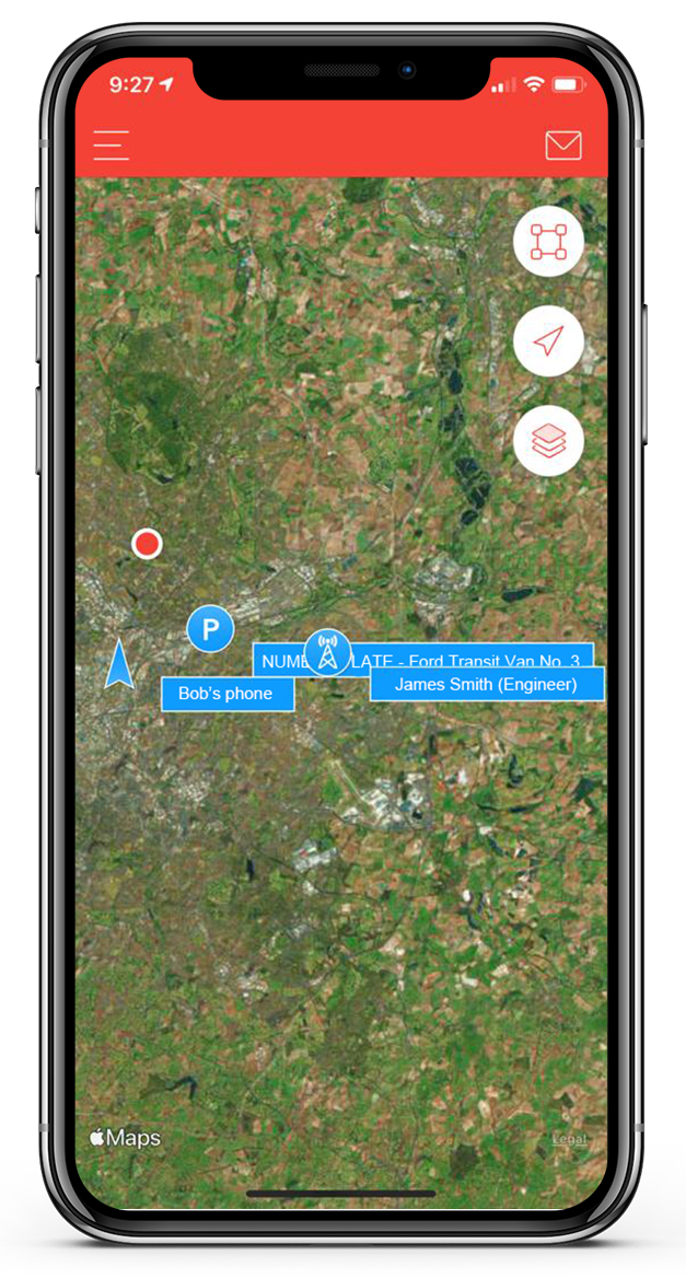 fleet tracking pinpoint driver location smartphone