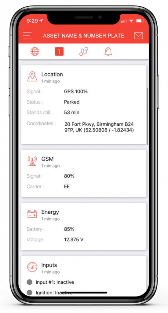 fleet tracking location data smartphone