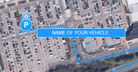 Location images Location images of a vehicle tracker